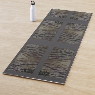 Tapis De Yoga Plumes de hibou à oreilles Motif Yoga Mat