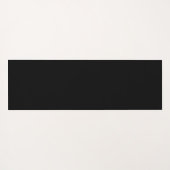 Tapis De Yoga Plus Déplacer le texte simple mat de yoga noir (Dos (Horizontal))