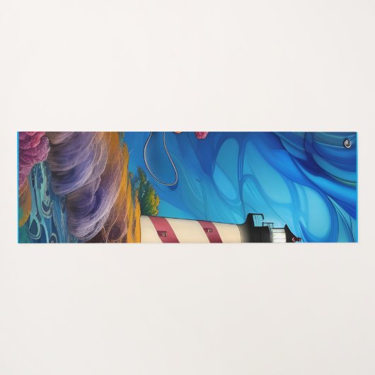 Tapis De Yoga Point phare (Dos (Horizontal))