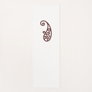 Tapis De Yoga Point rouge