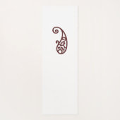 Tapis De Yoga Point rouge (Dos)