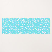 Tapis De Yoga Points blancs réversibles sur les chauves-souris t (Devant (Horizontal))