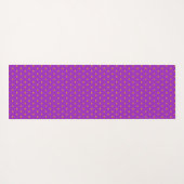Tapis De Yoga Points Gold Élégants (Dos (Horizontal))