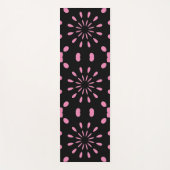 Tapis De Yoga Points noirs et bleus (Devant)