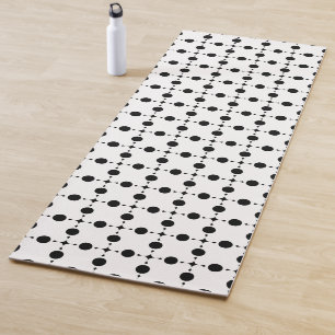 Tapis De Yoga Points noirs, Motif à pois, Points, Pointillé