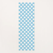 Tapis De Yoga Pois Bleus, Motif Pointe Polka, Points, Pointe (Devant)