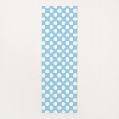 Tapis De Yoga Pois Bleus, Motif Pointe Polka, Points, Pointe (Dos)