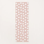 Tapis De Yoga Pois roses (Devant)