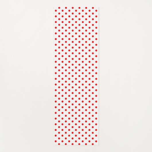 Tapis De Yoga Pois rouges (Devant)
