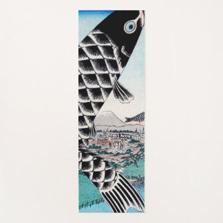 TAPIS DE YOGA POISSON ET VAGUE JAPONAISE