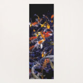 TAPIS DE YOGA POISSON KOI EN FLEURS (Dos)