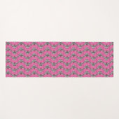Tapis De Yoga Poisson rose (Devant (Horizontal))