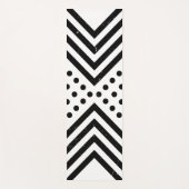 Tapis De Yoga Polka Abstraite (Devant)