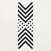 Tapis De Yoga Polka Abstraite (Dos)