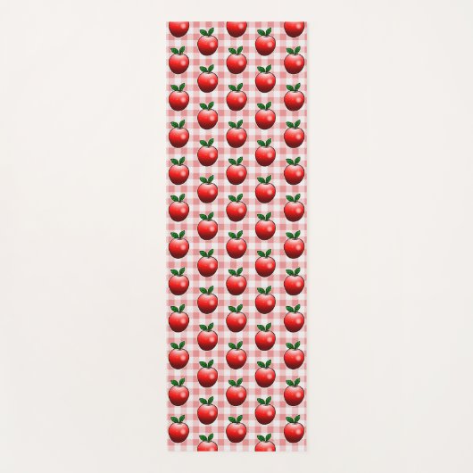Tapis De Yoga Pommes rouges sucrées (Devant)