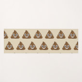 Tapis De Yoga Poop émoji (Devant (Horizontal))