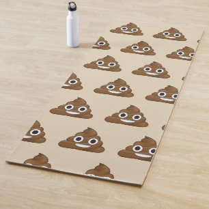 Tapis De Yoga Poop émoji