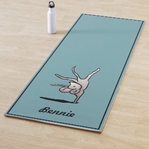 Tapis De Yoga Porte-caricature personnalisée Mouse Yoga Mat