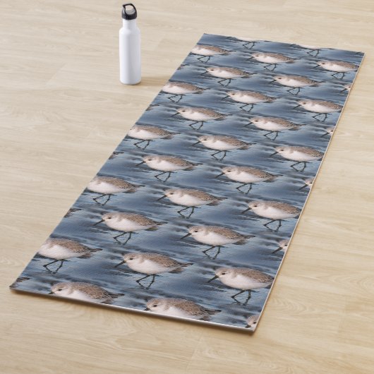 Tapis De Yoga Portrait d'un Sanderling (En situation)