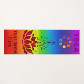 Tapis De Yoga Pose de yoga (Devant (Horizontal))