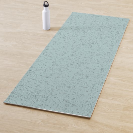 Tapis De Yoga pose de yoga beagle (En situation)