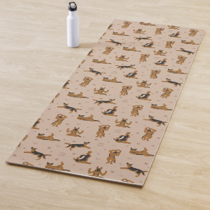 Tapis De Yoga Pose de yoga berger allemand