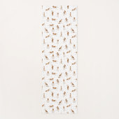 Tapis De Yoga Pose de yoga de terrier Fox (Devant)