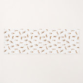 Tapis De Yoga Pose de yoga de terrier Fox (Devant (Horizontal))