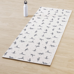 Tapis De Yoga pose de yoga Greyhound italienne