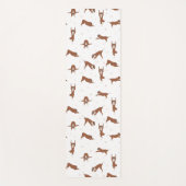 Tapis De Yoga Pose de yoga pour chien de boxe (Devant)