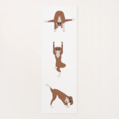 Tapis De Yoga Pose de yoga pour chien de boxe (Dos)