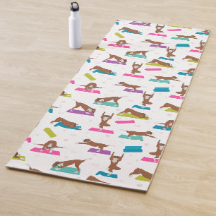 Tapis De Yoga Pose de yoga pour chien de boxe