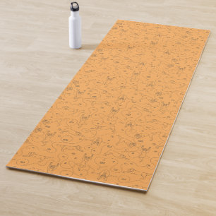 Tapis De Yoga Pose de yoga pour chien de boxe