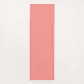 Tapis De Yoga Poses De Routine Yoga Étiquettes Rose (Dos)