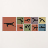 Tapis De Yoga Poses de yoga (Devant (Horizontal))