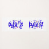 Tapis De Yoga Positivité Yoga Mat (Dos (Horizontal))