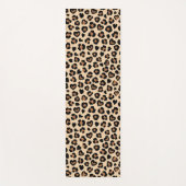Tapis De Yoga Poster de animal, Léopard Brown, Spots de guépard, (Devant)