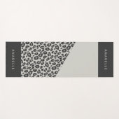 Tapis De Yoga Poster de animal moderne coloré géométrique (Devant (Horizontal))