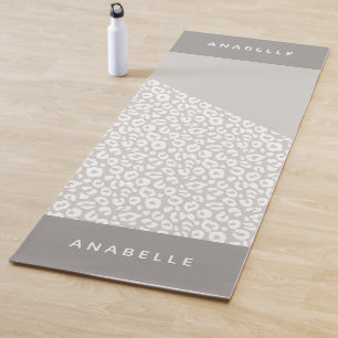 Tapis De Yoga Poster de animal moderne coloré géométrique