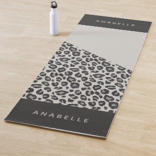Tapis De Yoga Poster de animal moderne et géométrique