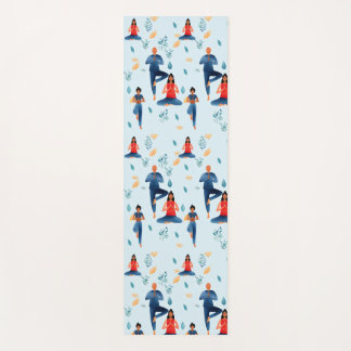 Tapis De Yoga Postures de Yoga, Méditation, Art Nouvel Âge 