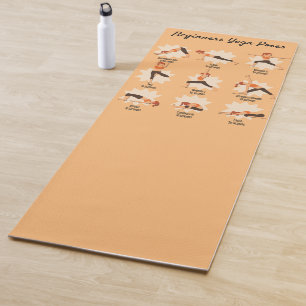 Tapis De Yoga Postures de yoga pour débutants instruction