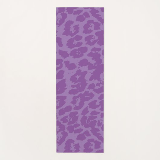 Tapis De Yoga Pot animal pourpre (Devant)