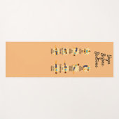 Tapis De Yoga Pots De Yoga Avant Le Lit Se Réveiller (Devant (Horizontal))