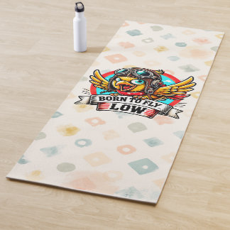 Tapis De Yoga Poulette Aviatrice