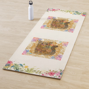 Tapis de yoga pour chat
