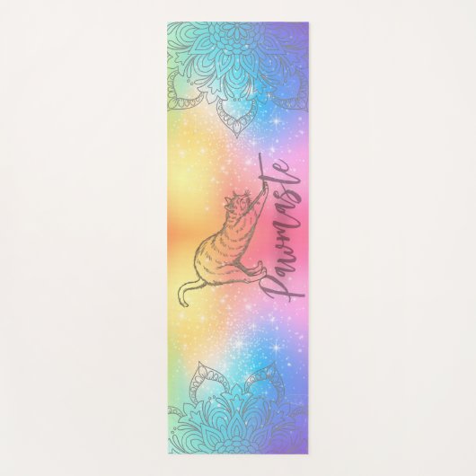 Tapis de yoga pour chat (Devant)