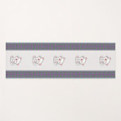Tapis de yoga pour chat (Devant (Horizontal))