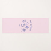 Tapis de yoga pour future épouse (Devant (Horizontal))