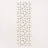 Tapis de yoga pour Pug (Dos)